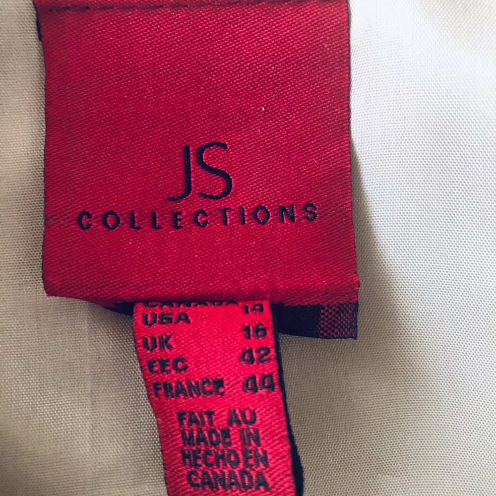 JS Collection Champagne Color  Dinner  Blazer - Picture 4 of 8